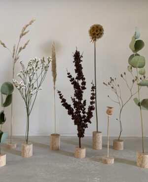 Droogbloemen houders