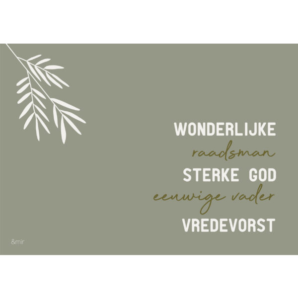 Christelijke kerstkaarten - Afbeelding 3