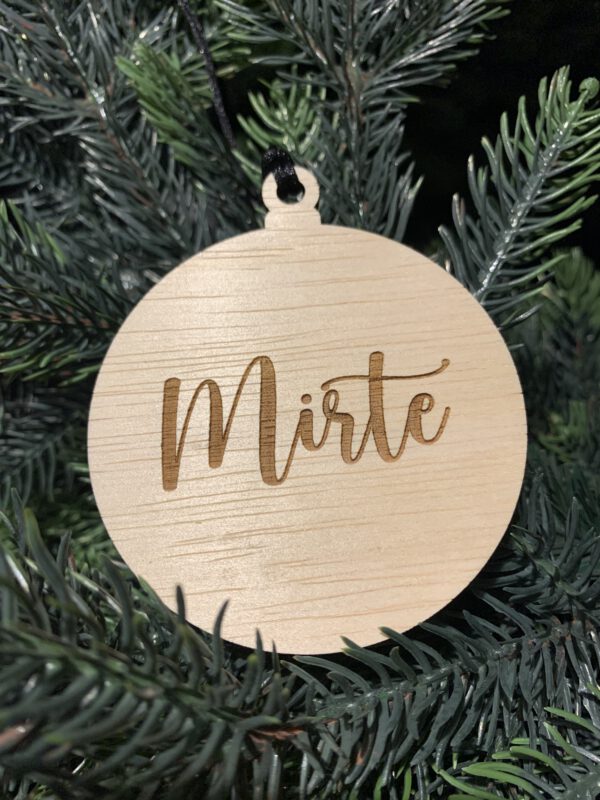 Gepersonaliseerde kerstbal - Afbeelding 3