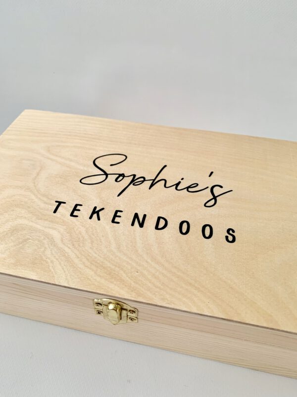 Gepersonaliseerde tekendoos met naam - Afbeelding 5
